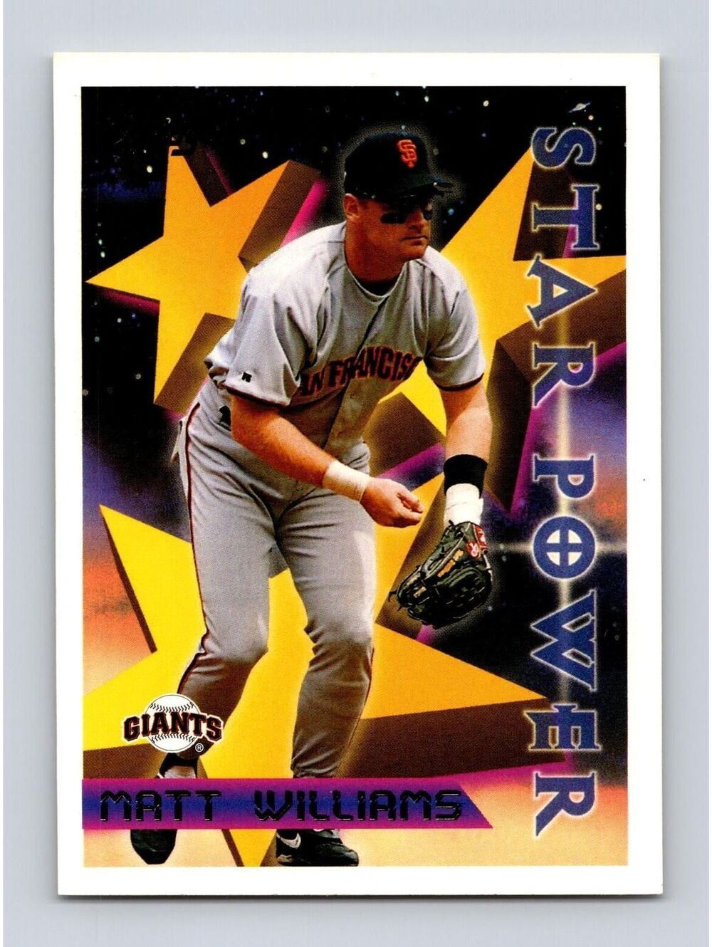 1996 Topps #12 Matt Williams Baseball Card